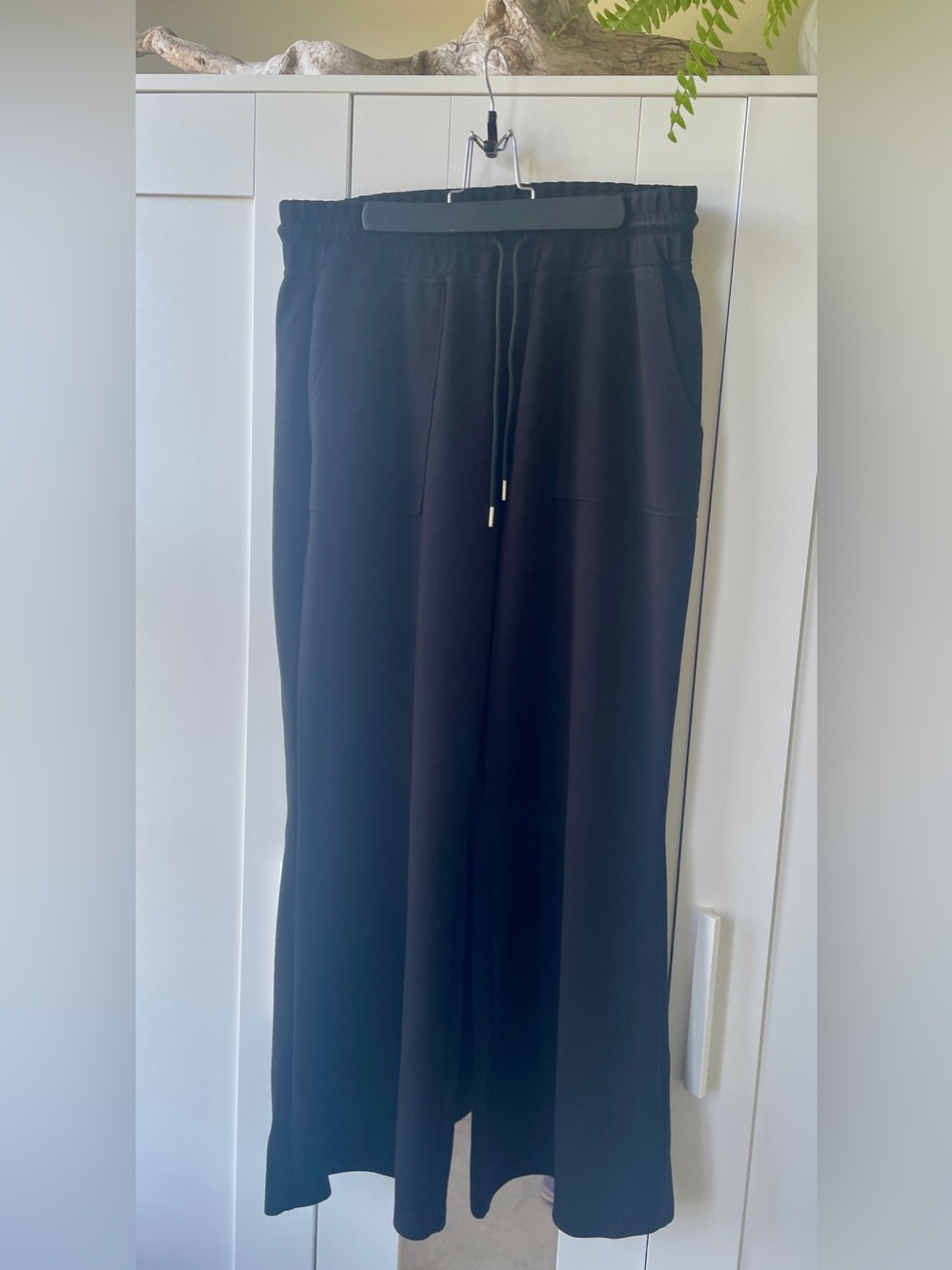 George Women’s  Black Wide Leg Sweatpants
